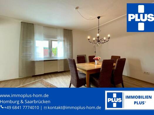 Wohnung zur Miete 990 € 3 Zimmer 85 m² Homburg 66424