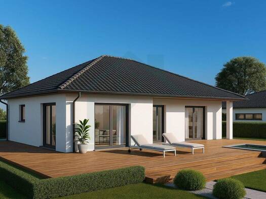 Bungalow zum Kauf 298.900 € 4 Zimmer 108 m² Großhelmsdorf Heideland 07613