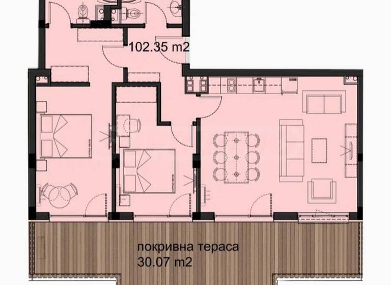 Studio zum Kauf 275.000 € 3 Zimmer 132,6 m² Sunny Beach