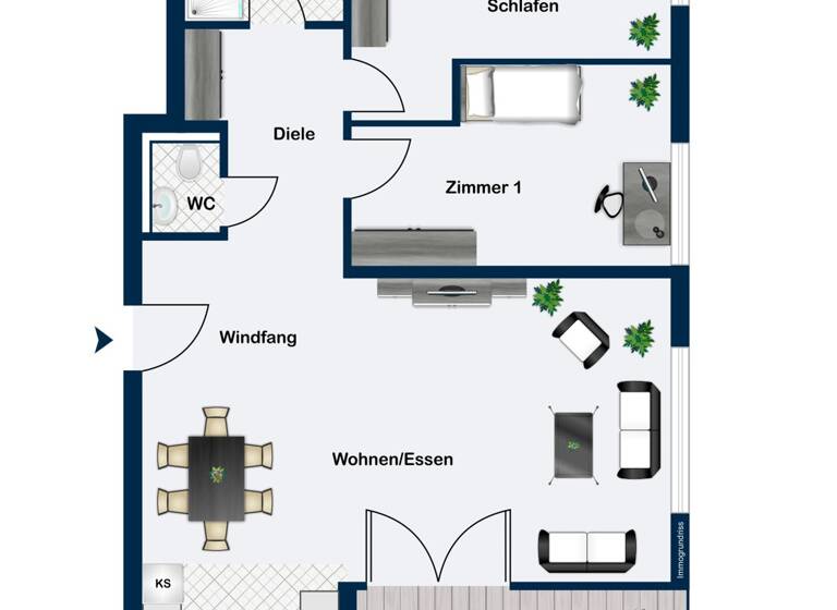 Wohnung zum Kauf 496.000 € 3,5 Zimmer 93,2 m²<br/>Wohnfläche Jesingen Kirchheim unter Teck / Jesingen 73230