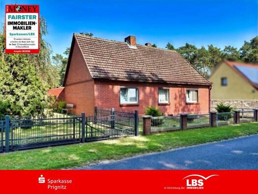 Bauernhaus zum Kauf provisionsfrei 94.900 € 3 Zimmer 66 m² 2.850 m² Grundstück frei ab sofort Legde Legde/Quitzöbel 19336