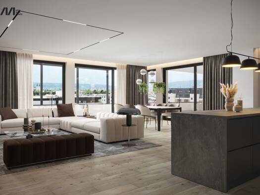 Penthouse zum Kauf - Erstbezug 569.000 € 3 Zimmer 90,4 m² 4. Geschoss Kaigasse Innere Stadt Villach 9500