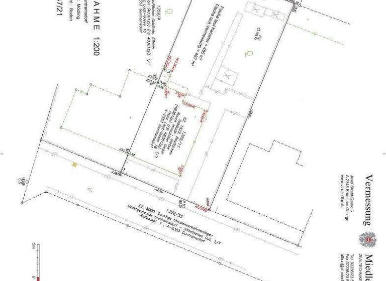 Grundstück zum Kauf 400.000 € 487 m² Grundstück Guntramsdorf 2353