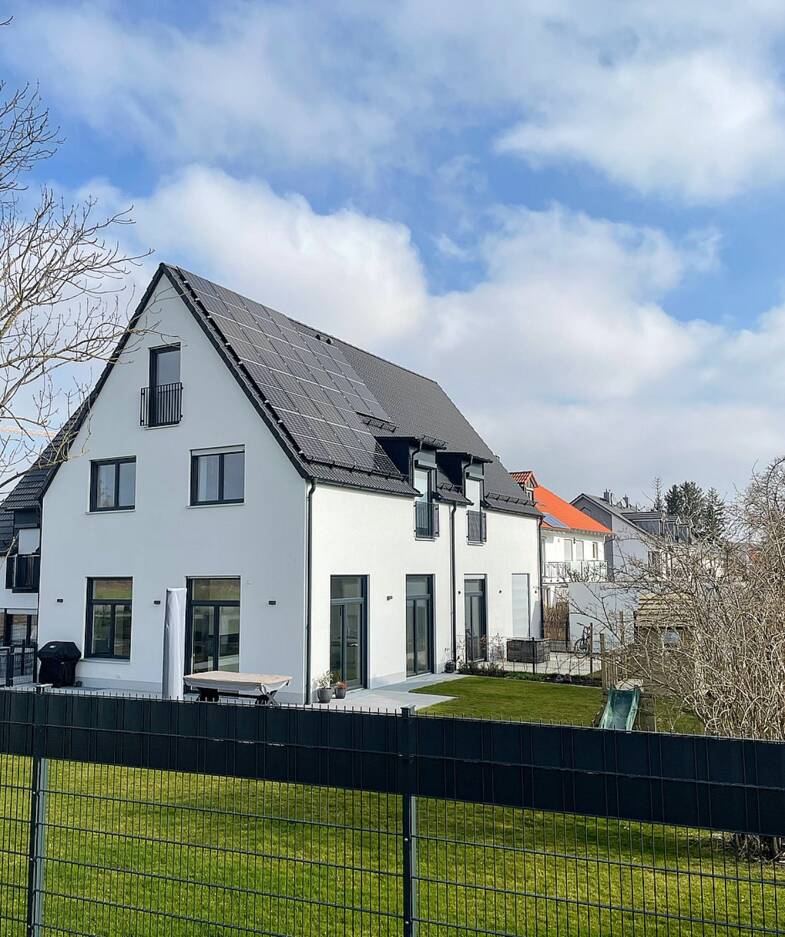 Doppelhaushälfte zum Kauf provisionsfrei 1.399.999 € 5 Zimmer 125 m² 200 m² Grundstück Pfarrer-Seeanner-Straße 40 Garching Garching bei München 85748