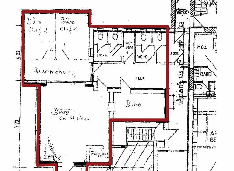 Büro zur Miete provisionsfrei 990 € 3 Zimmer Mittegroßefehn Großefehn 26629