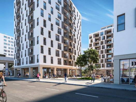 Wohnung zur Miete 941 € 2 Zimmer 50,4 m² 10. Geschoss Wien 1020