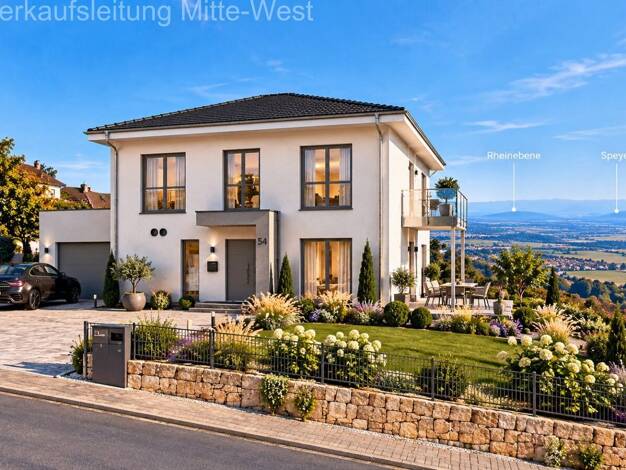Villa zum Kauf 811.100 € 5 Zimmer 186,5 m² 793 m² Grundstück Battenberg (Pfalz) 67271