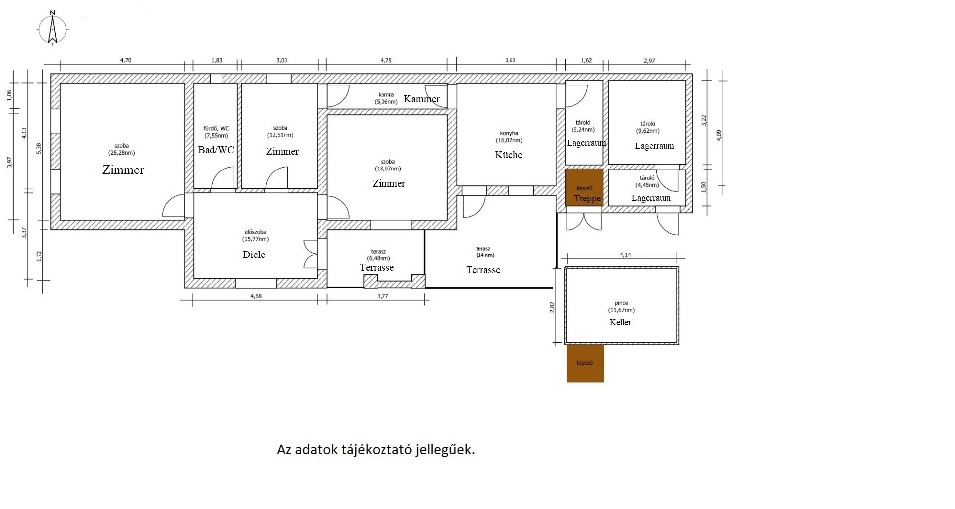 Einfamilienhaus zum Kauf provisionsfrei 104.000 € 4 Zimmer 106 m²<br/>Wohnfläche 4.129 m²<br/>Grundstück ab sofort<br/>Verfügbarkeit Vése