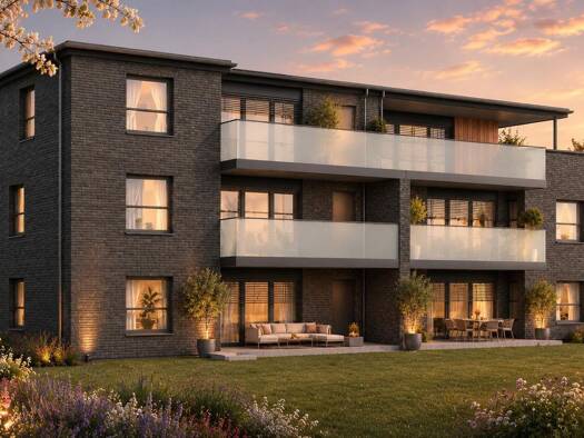 Wohnung zum Kauf - Erstbezug provisionsfrei 352.000 € 4 Zimmer 100 m² 1. Geschoss Erkings Hof Hilter Hilter 49176