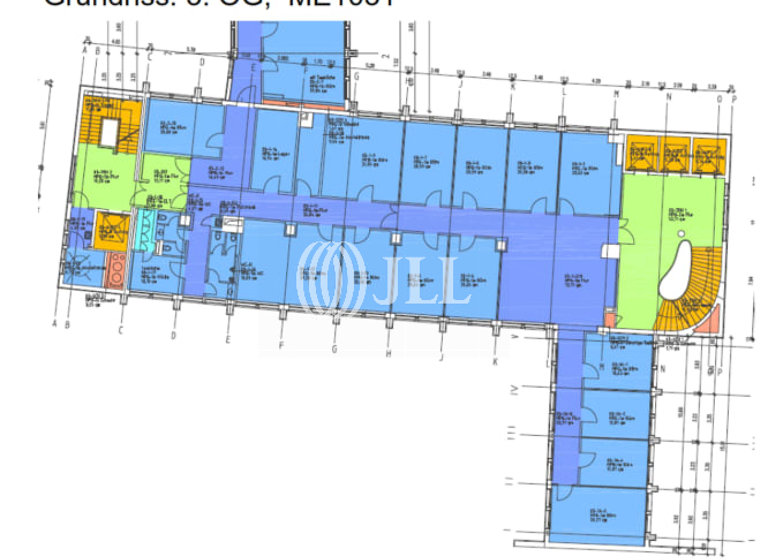 Bürofläche zur Miete provisionsfrei 32 € 2.390,6 m²<br/>Bürofläche ab 611 m²<br/>Teilbarkeit Charlottenburg Berlin 10719