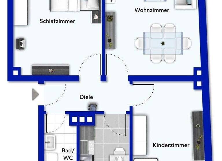 Wohnung zum Kauf 120.000 € 3 Zimmer 71 m² 2. Geschoss frei ab sofort Altendorf Essen 45143