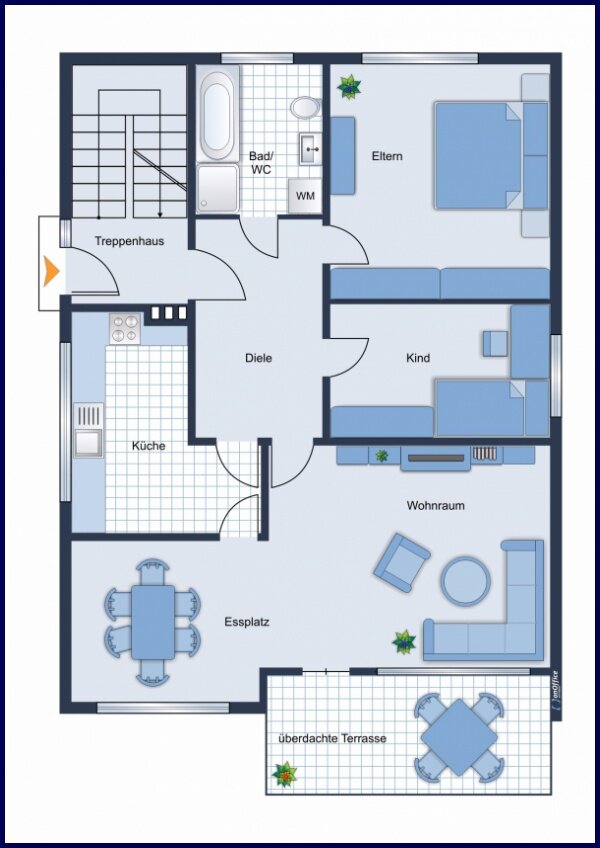 Wohnung zur Miete 585 € 3 Zimmer 81 m²<br/>Wohnfläche 1.<br/>Geschoss ab sofort<br/>Verfügbarkeit Teveren Geilenkirchen 52511