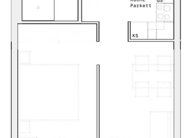 Wohnung zur Miete - Erstbezug 767 € 2 Zimmer 46 m² 11. Geschoss Wien 1220