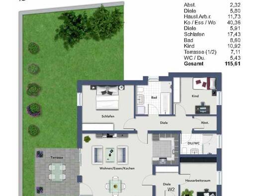Wohnung zum Kauf - Erstbezug 750.000 € 4 Zimmer 115,6 m² Äußere Sulzbacher Straße 145 St Jobst Östliche Außenstadt 90491