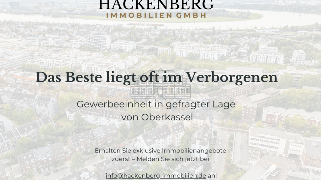 Gewerbeeinheit in gefragter Lage von Oberkassel