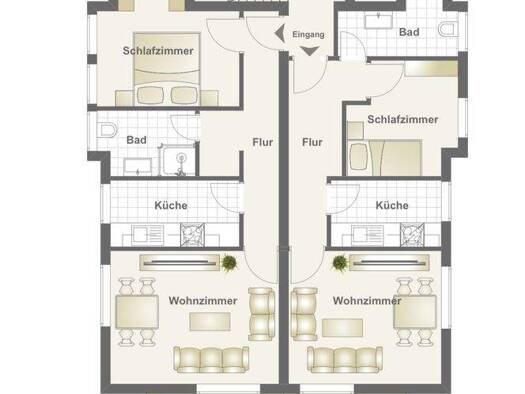 Wohnung zum Kauf provisionsfrei 269.000 € 2 Zimmer 60 m² Heubach 73540
