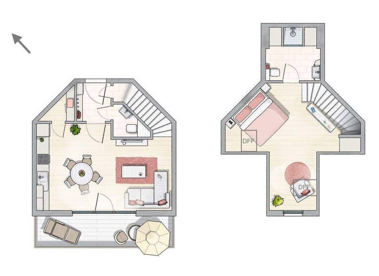 Maisonette zum Kauf als Kapitalanlage geeignet 360.000 € 2 Zimmer 50 m² Zingst 18374