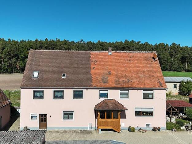 Einfamilienhaus zum Kauf 575.000 € 12 Zimmer 258 m² 2.900 m² Grundstück Hirschneuses Neuhof a.d.Zenn 90616