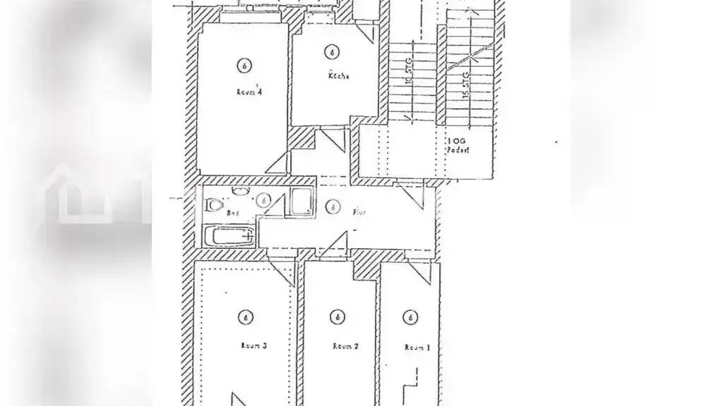 Wohnung zur Miete Tauschwohnung 760 € 4 Zimmer 90 m² 1. Geschoss Striesen-West Dresden 01307