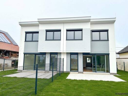 Doppelhaushälfte zur Miete - Erstbezug 2.452 € 4 Zimmer 127,1 m² 307,5 m² Grundstück Sarobagasse Langenzersdorf 2103