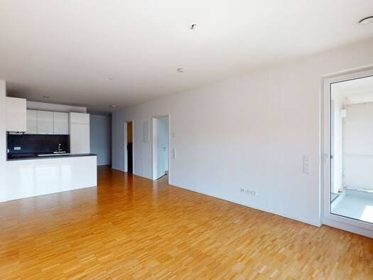 Wohnung zur Miete 1.385 € 2 Zimmer 68,9 m² 5. Geschoss frei ab 01.10.2026 Gerbermühlstraße 19 Sachsenhausen Süd 60594