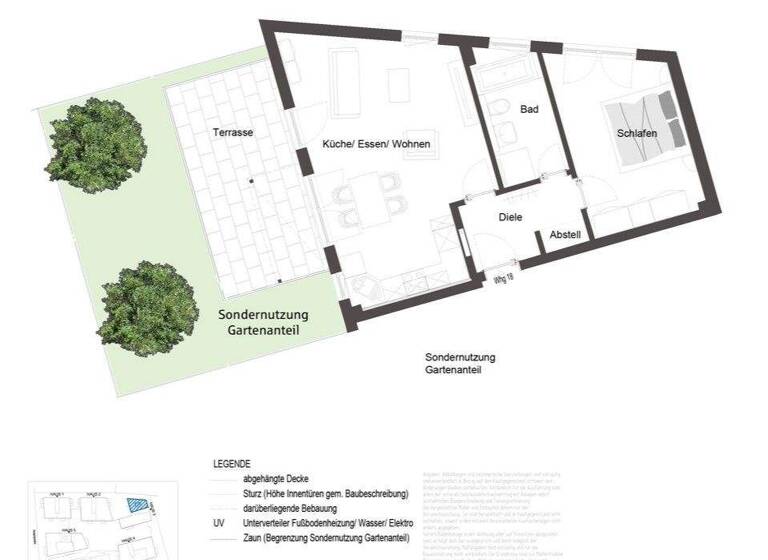 Wohnung zum Kauf provisionsfrei 726.000 € 2 Zimmer 63,9 m² EG Thalk.Obersendl.-Forsten-Fürstenr.-Solln München 81476