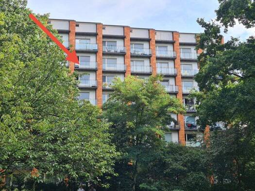 Wohnung zum Kauf 192.000 € 1 Zimmer 35 m² Geschoss 5/7 frei ab sofort Eilbek Hamburg 22089