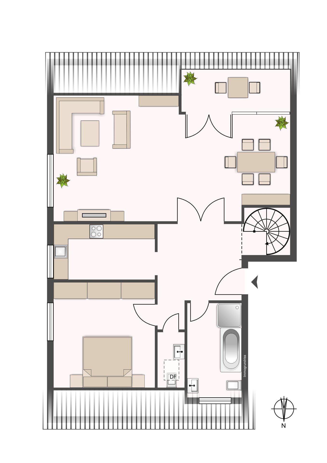 Maisonette zum Kauf 359.000 € 3 Zimmer 104 m²<br/>Wohnfläche 2.<br/>Geschoss Billstedt Hamburg 22115