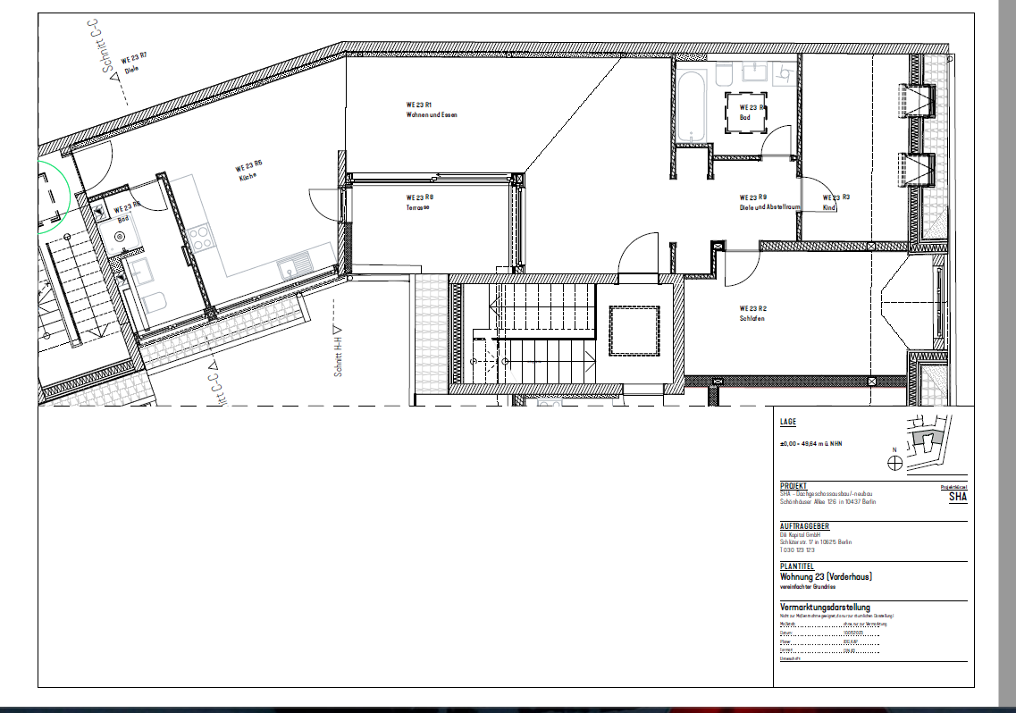 Wohnung zur Miete 2.462 € 3 Zimmer 102,6 m²<br/>Wohnfläche Prenzlauer Berg Berlin 10437