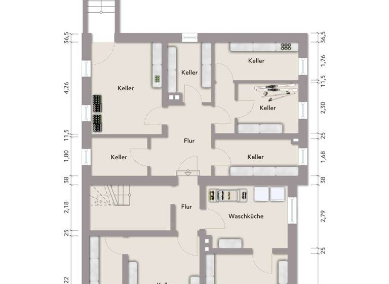 Mehrfamilienhaus zum Kauf als Kapitalanlage geeignet 715.000 € 10 Zimmer 285 m² 1.742 m² Grundstück Asseln Dortmund 44319