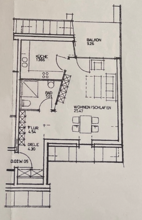 Studio zum Kauf provisionsfrei 242.000 € 1,5 Zimmer 53 m²<br/>Wohnfläche Lechenich / Konradsheim Erftstadt 50374