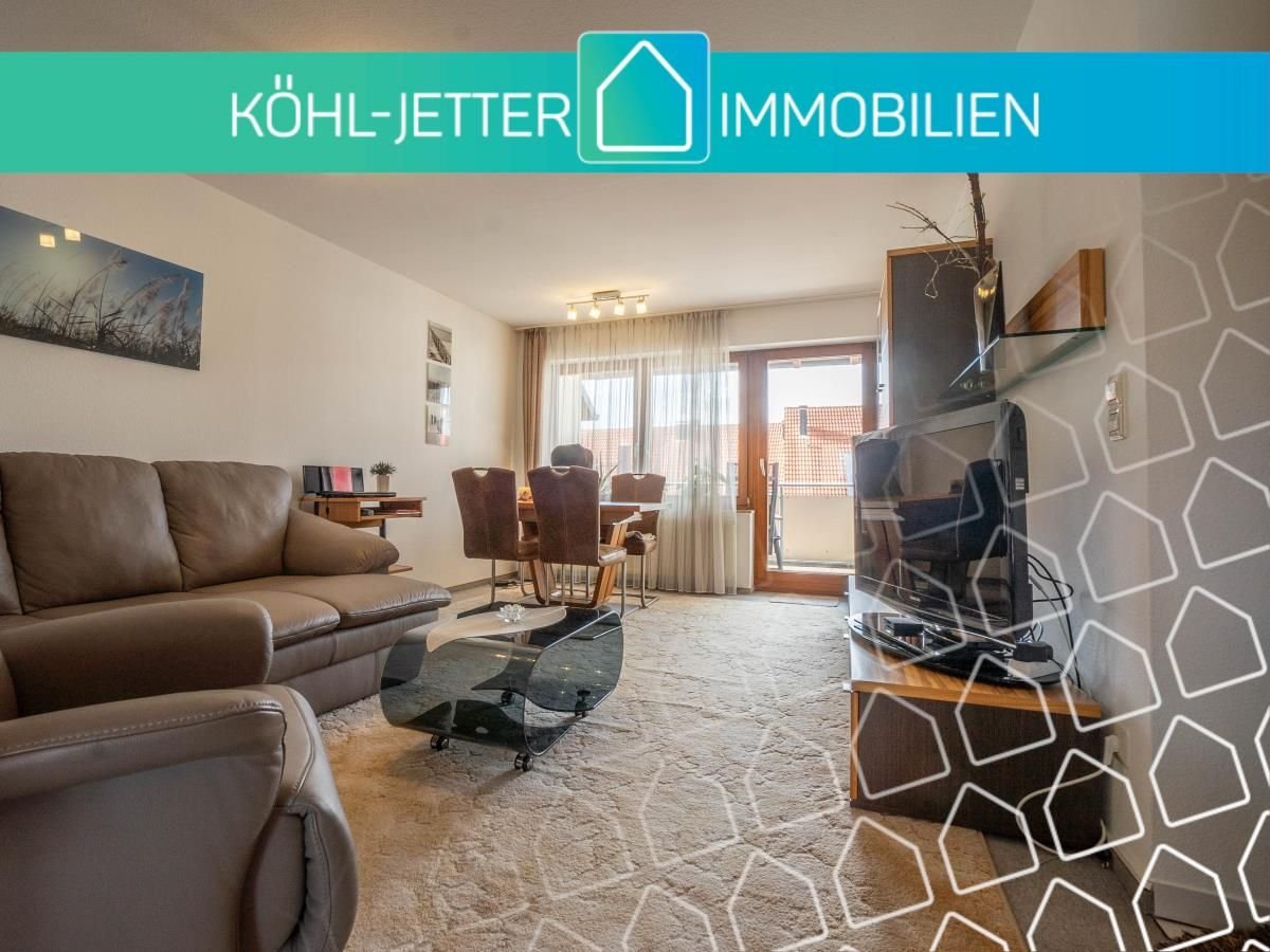 Wohnung zur Miete 500 € 2 Zimmer 52 m²<br/>Wohnfläche 3.<br/>Geschoss Balingen Balingen 72336