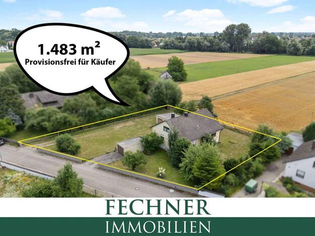 Grundstück zum Kauf provisionsfrei 949.800 € 1.483 m² Grundstück Oberbrunnenreuth Ingolstadt 85051