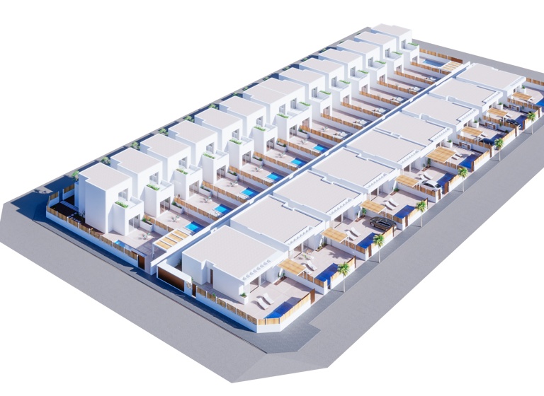 Villa zum Kauf - Erstbezug provisionsfrei 489.900 € 4 Zimmer 115 m² 217 m² Grundstück Los Alcázares 30710