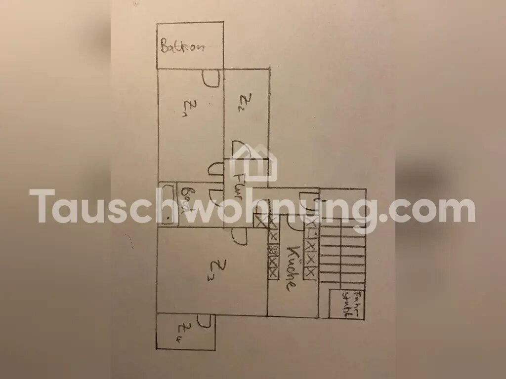 Wohnung zur Miete Tauschwohnung 461 € 3 Zimmer 80 m²<br/>Wohnfläche 2.<br/>Geschoss Tempelhof Berlin 12105