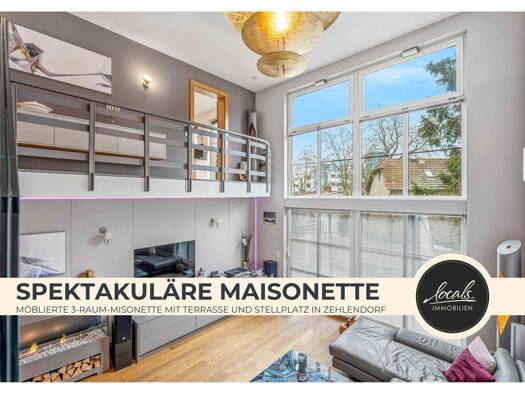 Wohnung zum Kauf 874.000 € 3,5 Zimmer 125 m² 1. Geschoss Zehlendorf Berlin 14165