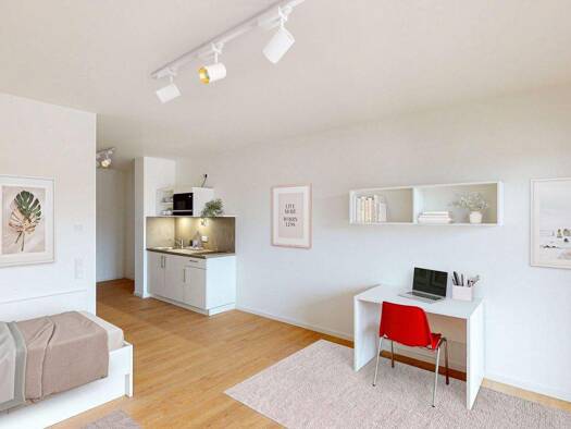 Studio zur Miete 695 € 1 Zimmer 40,3 m² 3. Geschoss frei ab 01.04.2026 Feldstraße 110 Offenbach am Main Offenbach 63071