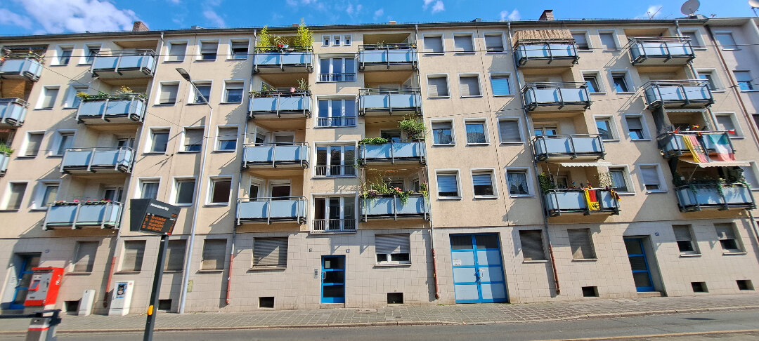 Wohnung zur Miete 493 € 2 Zimmer 49,8 m²<br/>Wohnfläche EG<br/>Geschoss 01.02.2025<br/>Verfügbarkeit Wölckernstr. 47 Galgenhof Nürnberg 90459