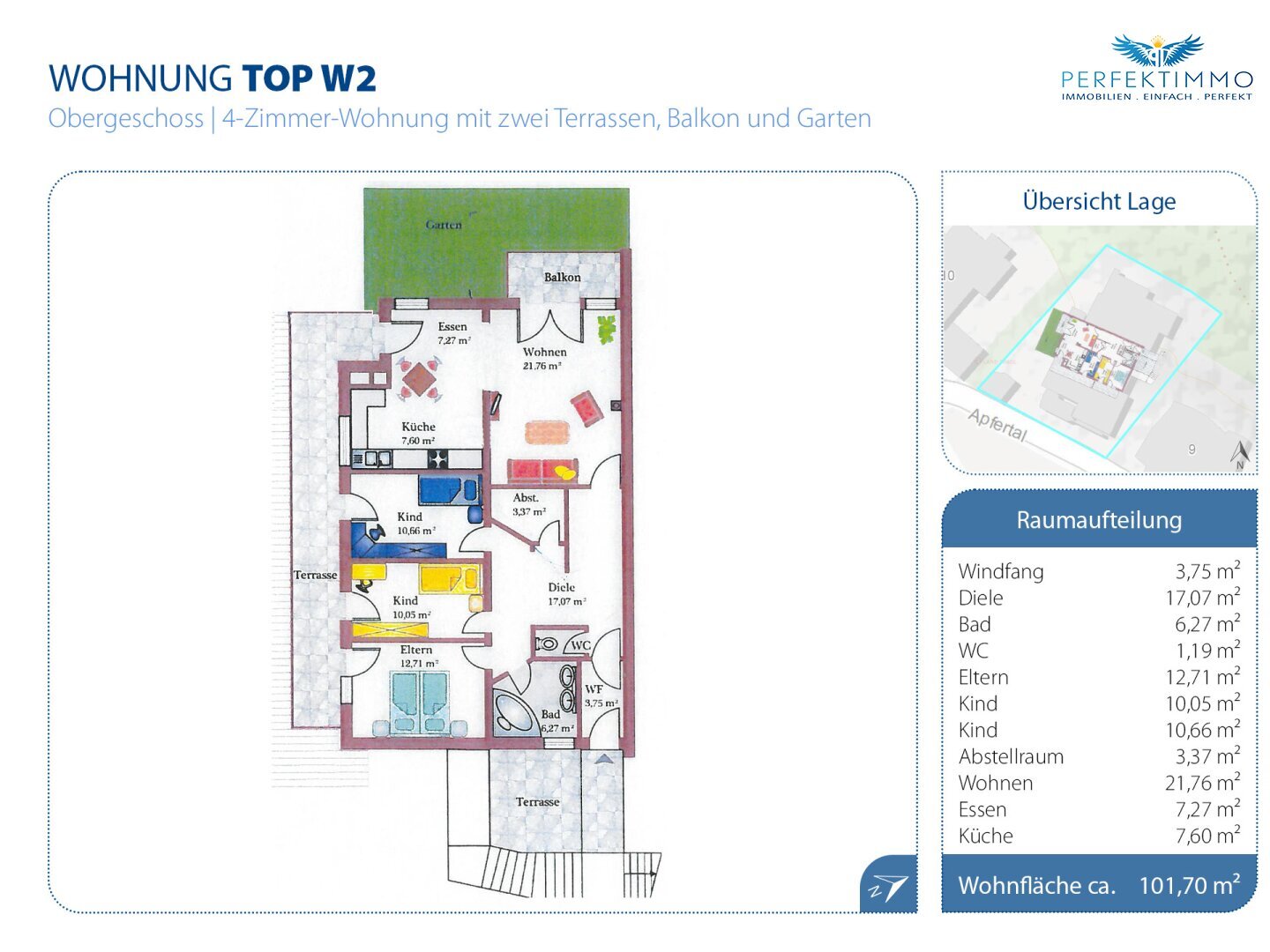 Terrassenwohnung zum Kauf 425.000 € 4 Zimmer 101,7 m²<br/>Wohnfläche Telfs 6410