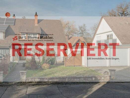 Doppelhaushälfte zum Kauf 292.000 € 6 Zimmer 118 m² 350 m² Grundstück frei ab sofort Rielasingen Rielasingen-Worblingen 78239