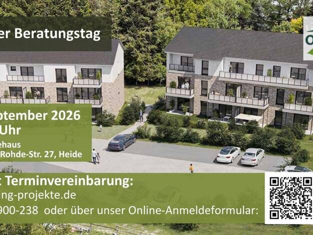 Wohnung zur Miete 673 € 3 Zimmer 79,2 m² 1. Geschoss Süderholm Heide 25746
