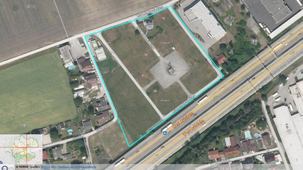 Gewerbegrundstück zur Miete 22.502 m² Grundstück Haid 4053