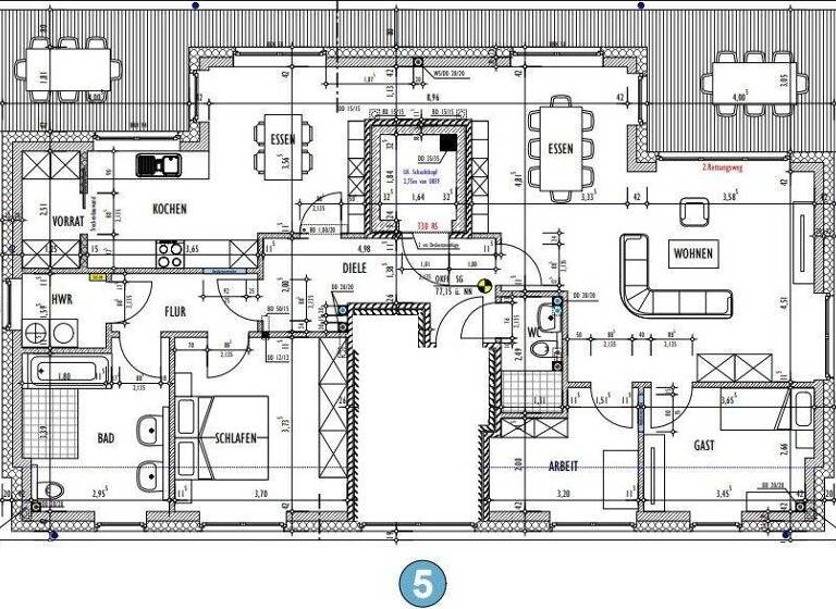 Penthouse zur Miete - Erstbezug 1.692 € 4 Zimmer 141 m² EG Stadt Ibbenbüren 49477