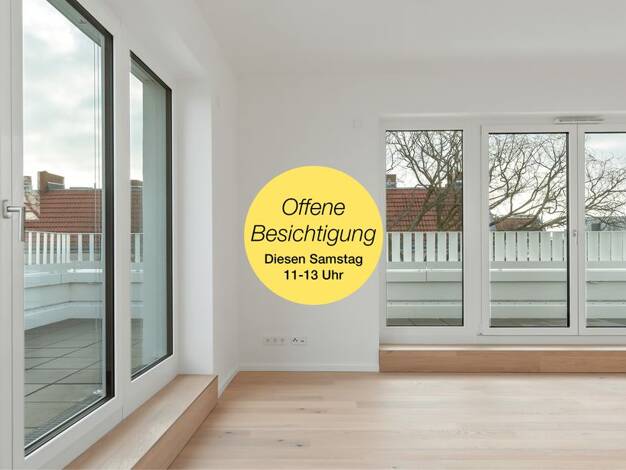 Penthouse zum Kauf - Neubau provisionsfrei 436.000 € 2 Zimmer 59,9 m² 4. Geschoss Bürgerstraße 53 Britz Neukölln 12347