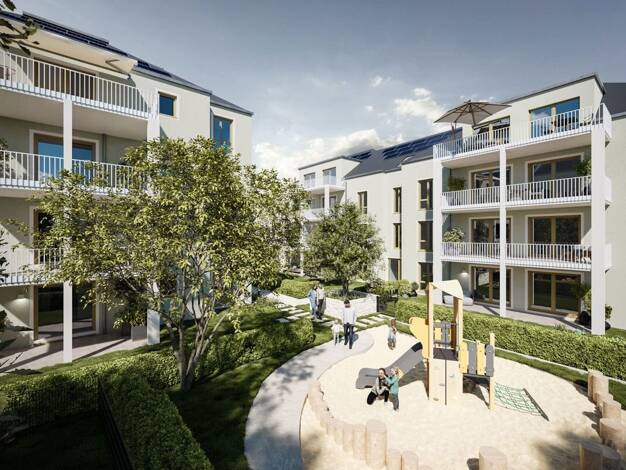 Wohnung zum Kauf - Neubau provisionsfrei 345.000 € 2 Zimmer 44 m² EG Philippine-Schulz-Weg 1 Oberrad Frankfurt am Main 60599