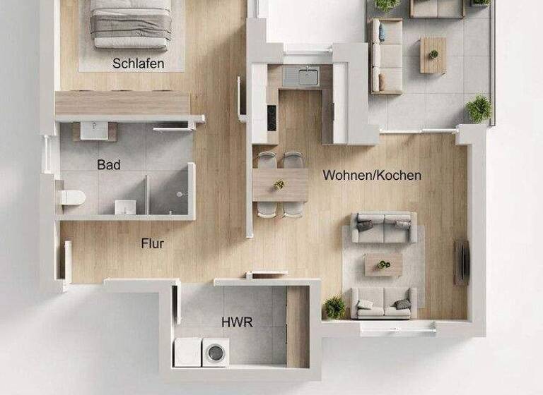 Wohnung zur Miete - Erstbezug 875 € 2 Zimmer 65,8 m² 1. Geschoss Owschlag 24811