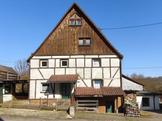 Doppelhaushälfte zum Kauf 65.000 € 5 Zimmer 90 m² 347 m² Grundstück frei ab sofort Bruch Gummersbach 51647