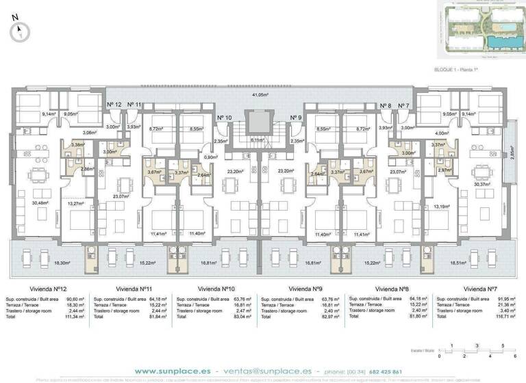 Wohnung zum Kauf provisionsfrei 319.000 € 4 Zimmer 91 m² Calle Parroco Don Arsenio Pilar de la Horadada 03190
