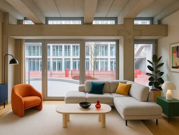 Studio zur Miete - Erstbezug 1.182 € 1 Zimmer 55,2 m² 1. Geschoss Teterower Ring 63-65 Kaulsdorf Berlin 12619