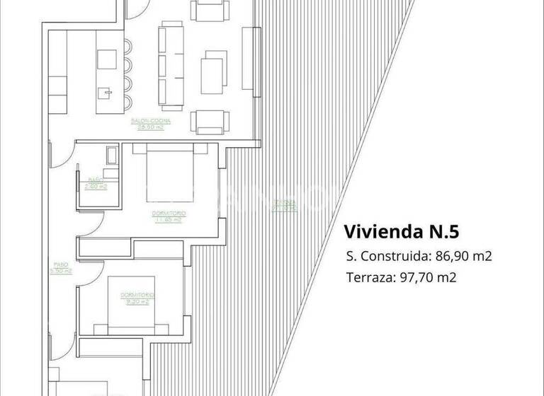 Penthouse zum Kauf 300.000 € 4 Zimmer 96 m² EG Murcia 30740